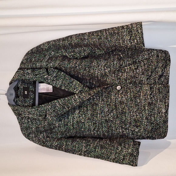 H & M oversized blazer size 4 NWT - Picture 1 of 8